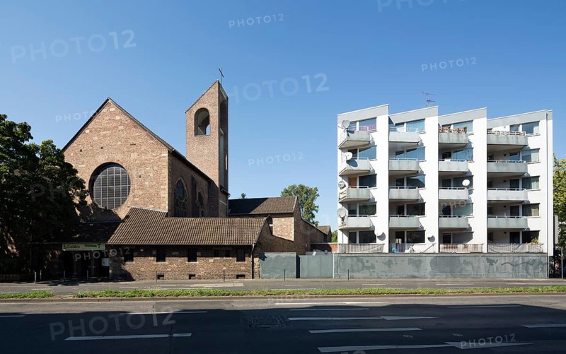 1950-1952 built by Emil Steffann, St., Sankt, Saint
