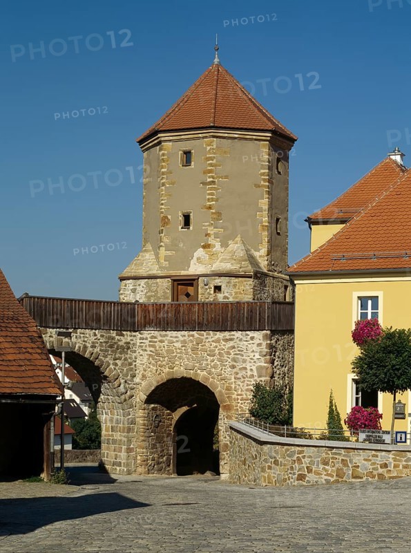 City fortifications, the upper gate