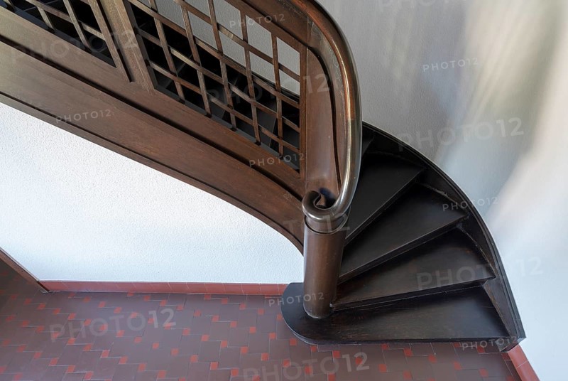 Former Steinert House, built in 1929 by Hans Poelzig, staircase