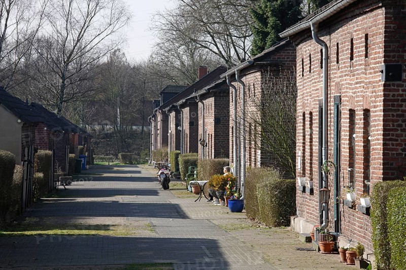 Series of apartment blocks