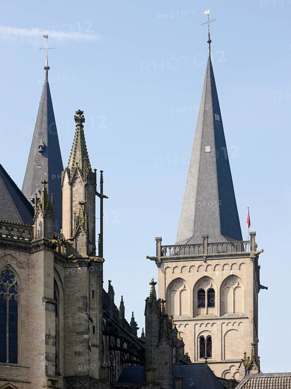 Towers from north-east, St., Saint, Saint