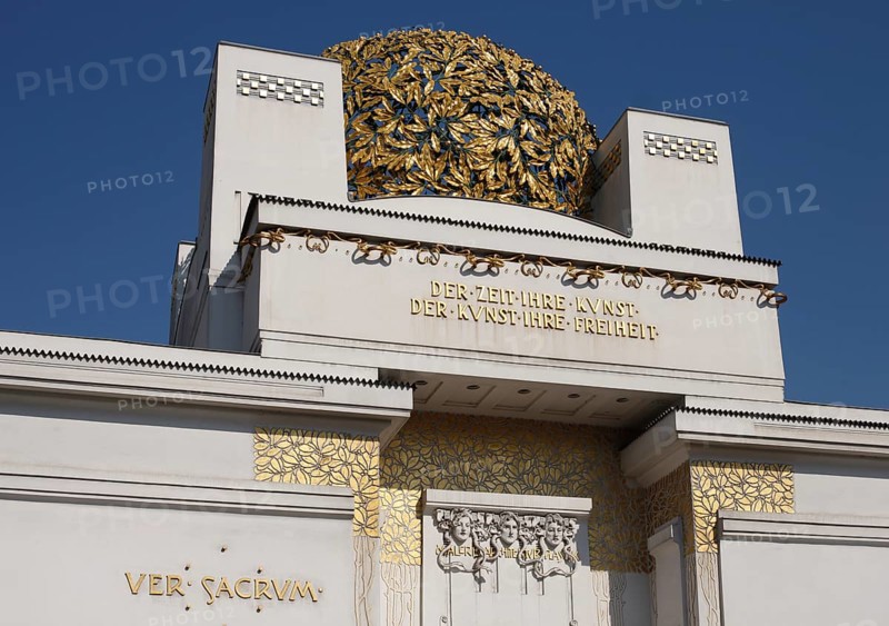 Vienna, Secession, exhibition building by Joseph Maria Olbrich 1897-1898