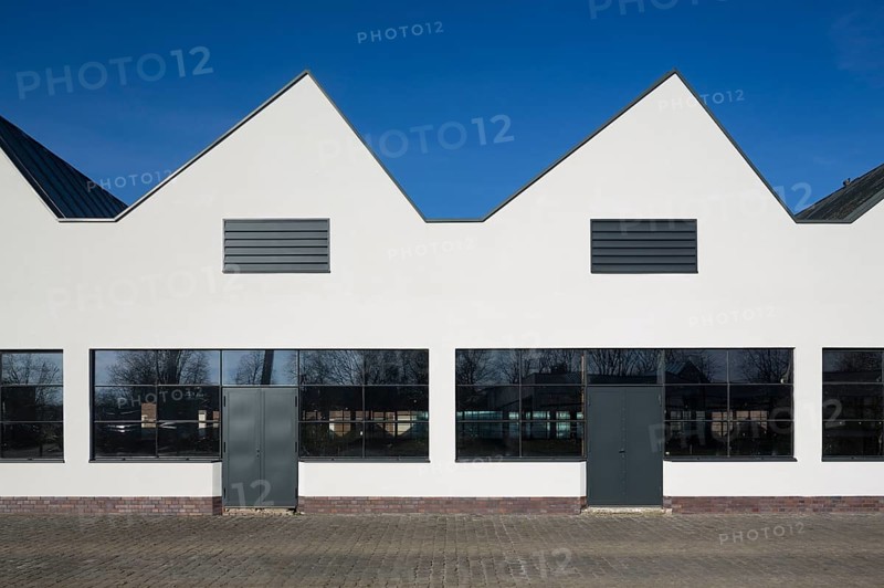 Krefeld, Vereingte Seidenweber AG Verseidag, Shedhallen (dye works), built in 1931/1935 by Mies van der Rohe