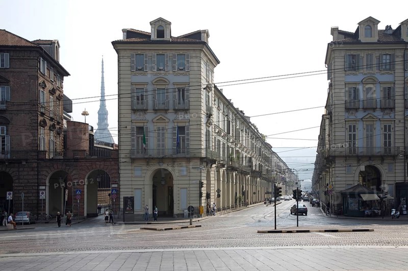 On the left, the tip of the Mole Antonelliana
