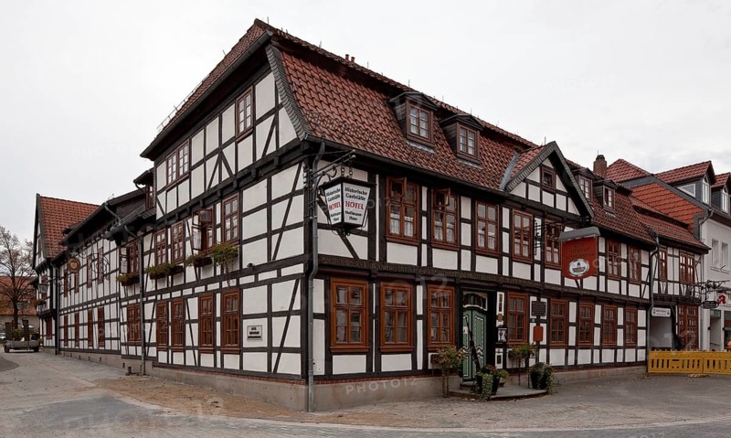 Birthplace of August Heinrich Hoffmann, known as Hoffmann von Fallersleben, author of the Song of the Germans, German national anthem, now a hotel