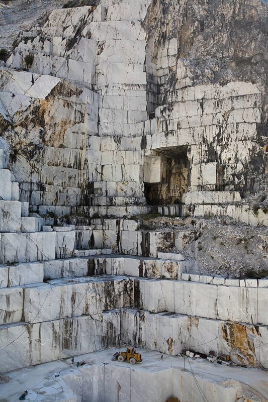 Carrara, marble quarry