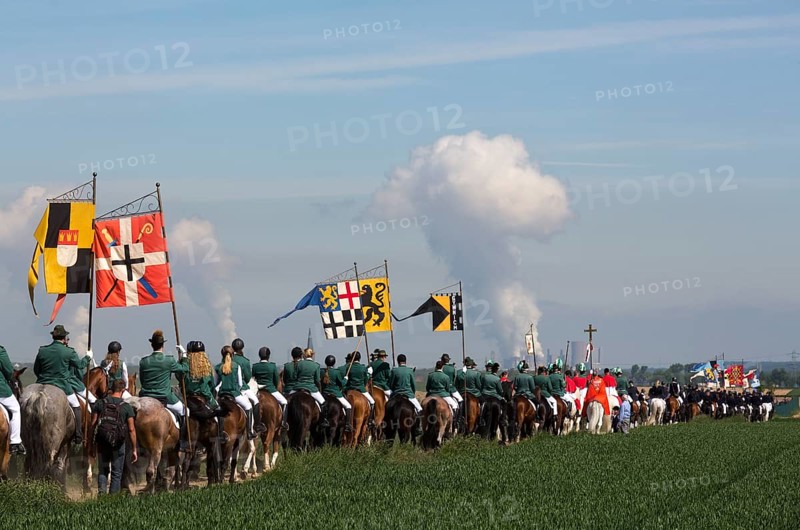 Equestrian procession on Ascension Day