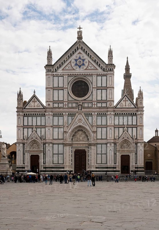 Florence, Florence, Santa Croce, west façade