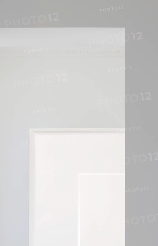 Interior spaces emptied during the 2016 renovation by Winfried Brenne Architekten, view through 4 halls