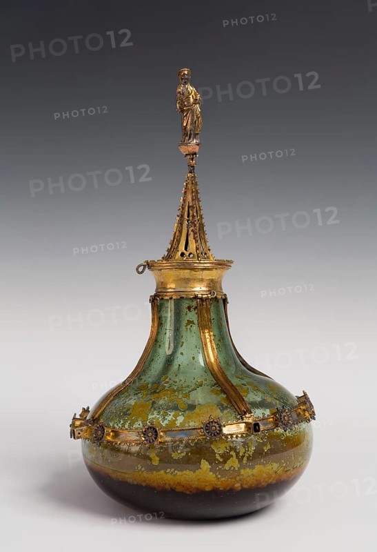 Ampoule with relic liquid in the German Blade Museum