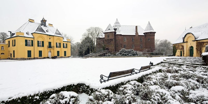 Krefeld, Linn Castle and Jagdschloß outer bailey