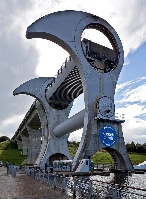 GB Scotland Falkirk FALKIRK WHEEL Rotary boat lift 56398