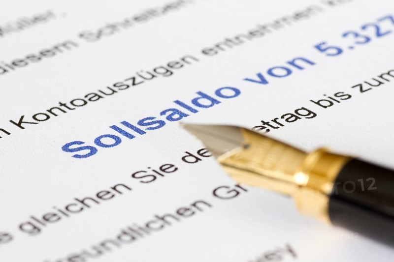 Debit balance, Insolvency, Private insolvency, Over-indebtedness, Bankruptcy, Financial difficulties, Financial problems