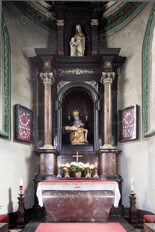 Side altar with vesper picture, St., Saint, Saint