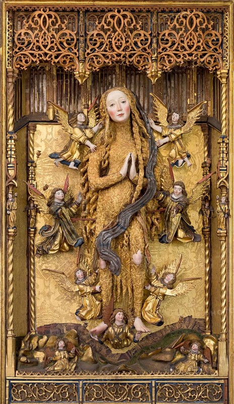 Mary Magdalene Altar of the Tailors, Lübeck around 1500, St., Sankt, Saint
