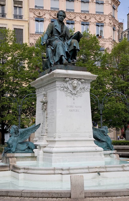 Memorial for Andre-Marie Ampere