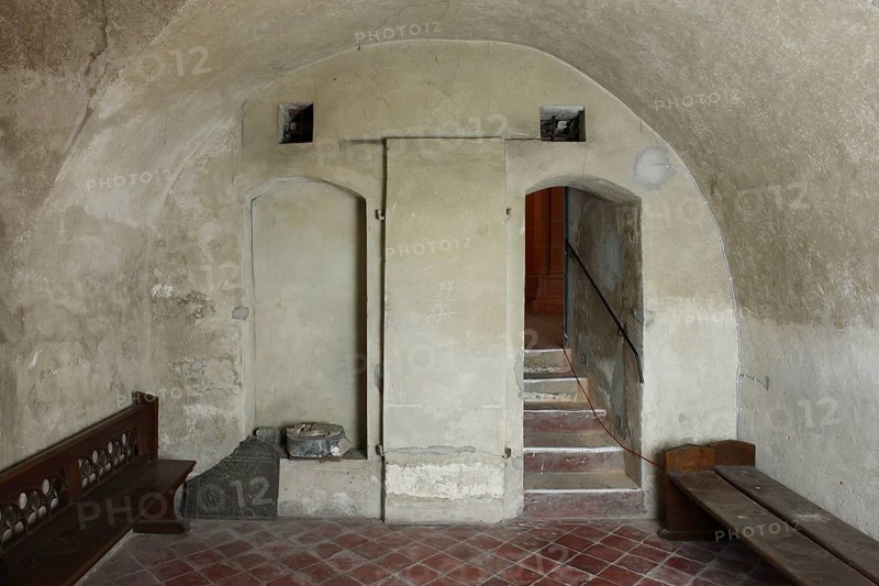 Burial chapel in the southern choir tower, view to the west Church of St., Church of St., St., St., Saint