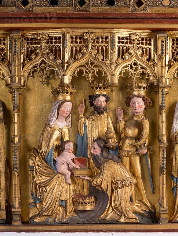 Werben, St John's Church, High Altar, Predella