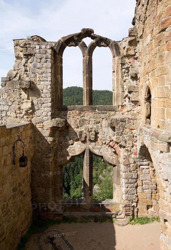 Oybin, castle and monastery ruins