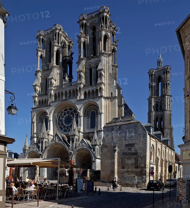 View from west, St., Sankt, Saint