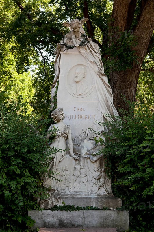 Tomb of Carl Millöcker, 1842-1899, composer