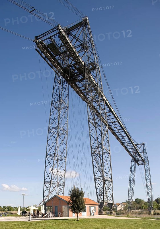 Rochefort, transporter bridge, so-called Pont-Transbordeur