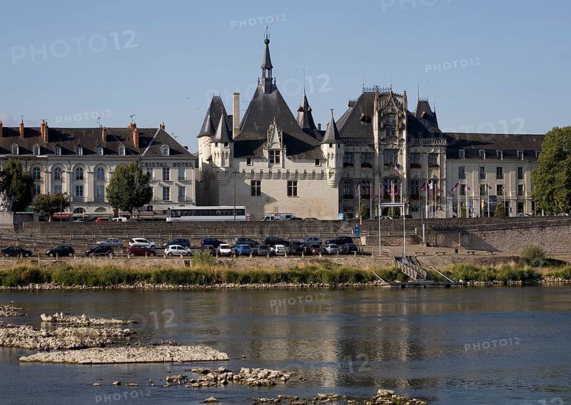 View from the north over the Loire