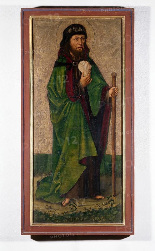 Nuremberg, Protestant parish church of St James. Altarpiece from around 1490, St James the Elder, St, Saint