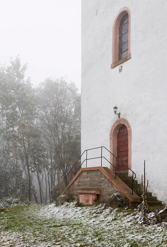 View of the tower entrance from the south-west, St., Sankt, Saint