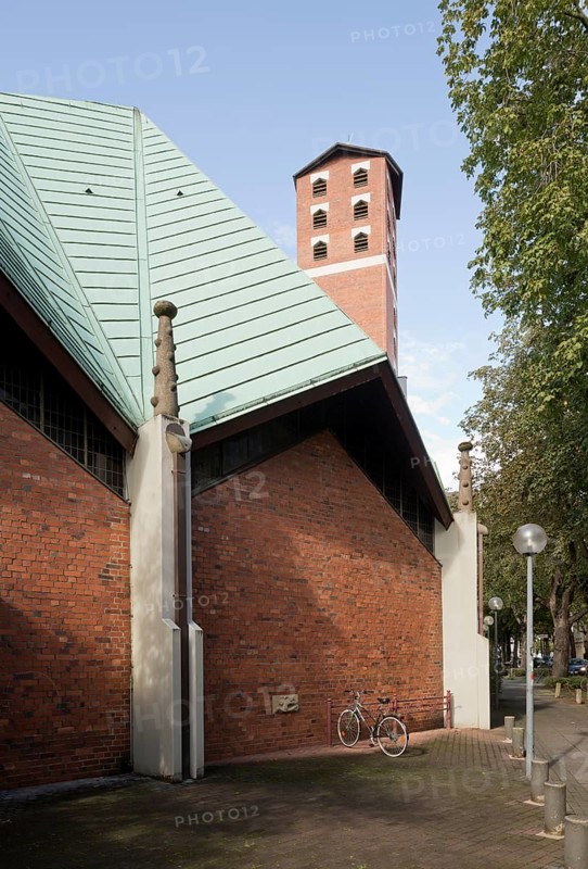 1960 to 1962 built by Karl Band and Werner Fritzen, St., Sankt, Saint