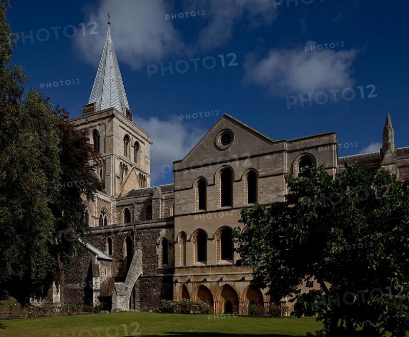 Begun in 1080, crossing tower and east transept from the south-east, St., Sankt, Saint
