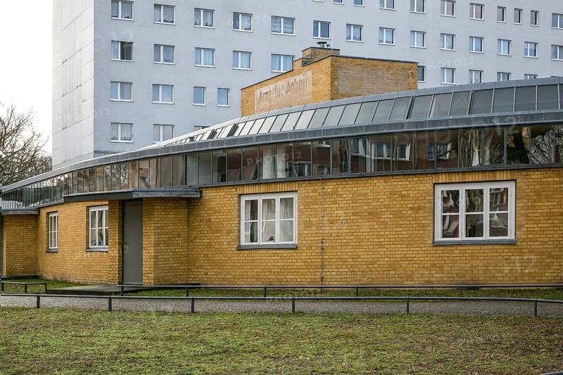 Dessau former labour office 1928-29 by Walter Gropius Partial view