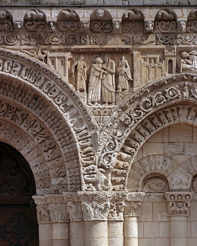 West façade, detail, St., Saint, Saint