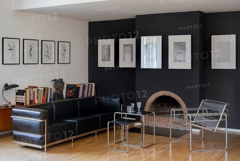 Former Steinert House, built in 1929 by Hans Poelzig, living room