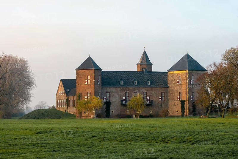 Kranenburg, Zelem Castle, view from the east