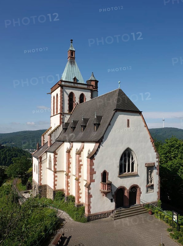 View from south-east, St., Sankt, Saint