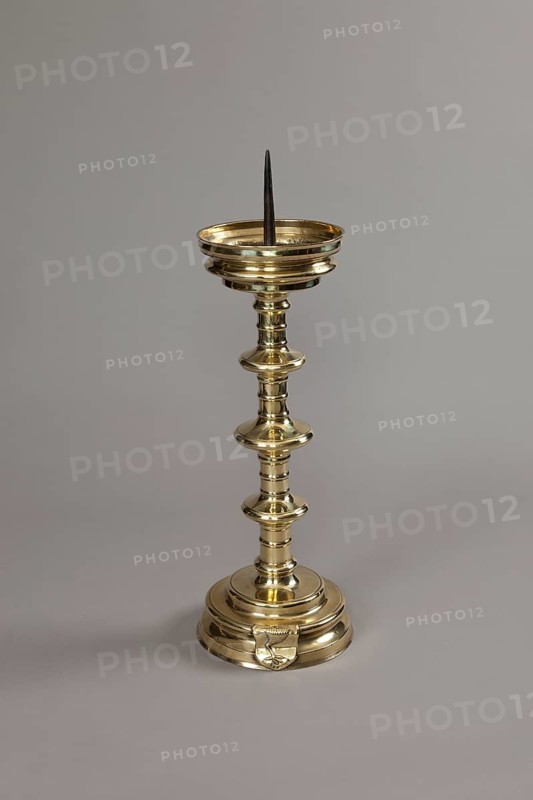 Standing candlestick, 15th century, Goldsmith's art and textile art from the 16th to the 20th century, St., Sankt, Saint