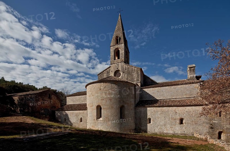 Cistercian monastery founded in 1146, church from north-east, St., Sankt, Saint