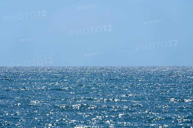 English Channel near Dover, horizon
