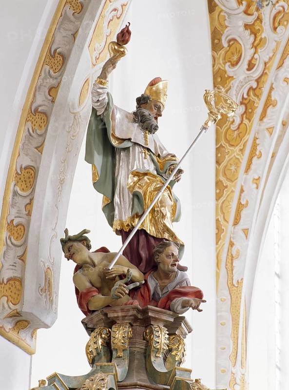 Left pulpit, St Augustine, St, Saint, Saint