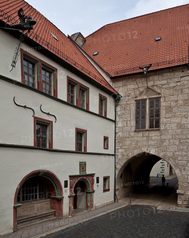 Core building from the south, south wing on the left
