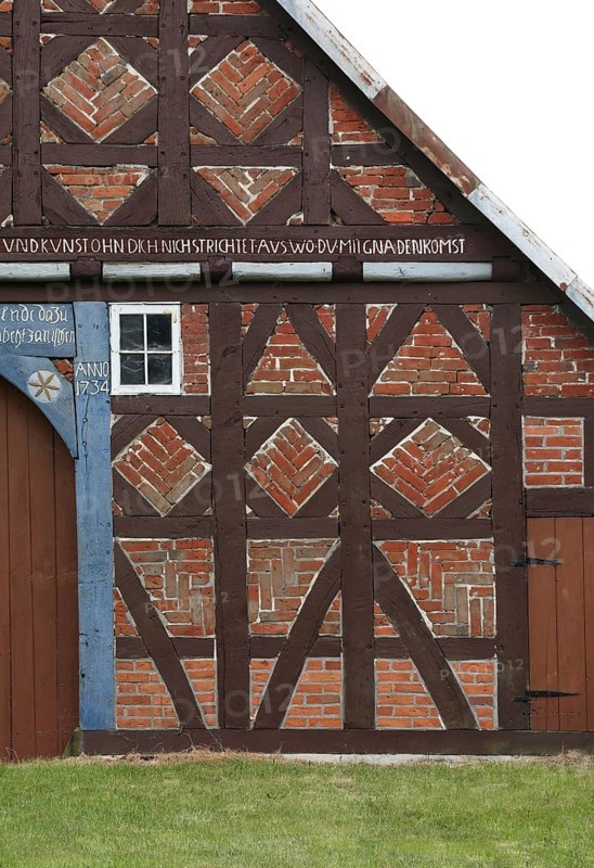 Hall house, old house number 2, built in 1734