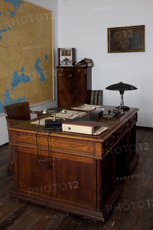 Fabryka Emalia Oskara Schindlera (short: Fabryka Schindlera), former factory of Oskar Schindler, recreated office of the director, Schindler's List, Schindler's List
