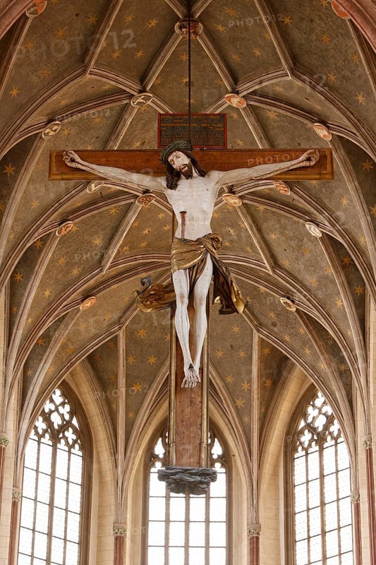 Chancel arch crucifix, St., Saint, Saint