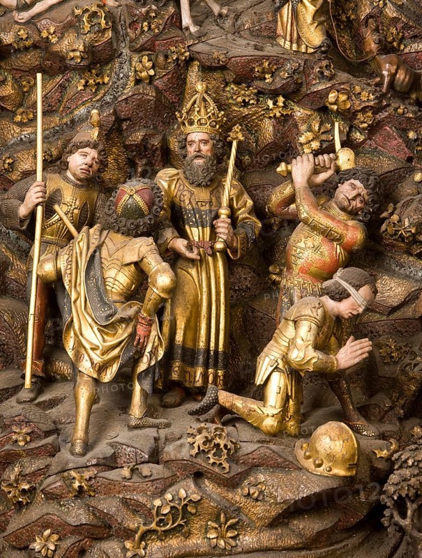 St George's Altar, Master Arnt of Kalkar (Arnt of Zwolle 1484), Beheading of St George, St, Saint, Saint