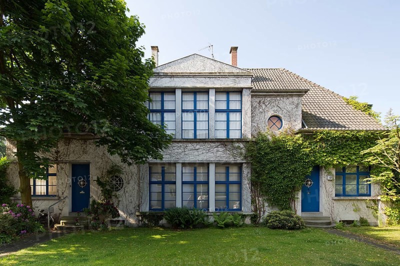 Krefeld, artists' houses in the Windmühlenstraße