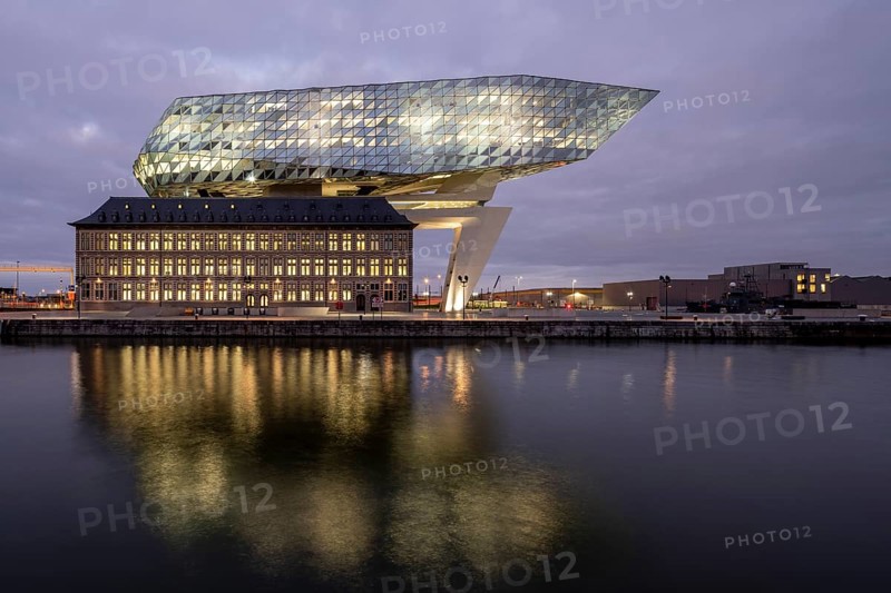 Antwerp, Port House or Havenhuis, completed in 2016, design: Zaha Hadid