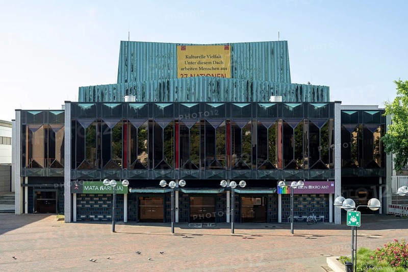 Krefeld, municipal theatre (Gerhard Graubner 1963) on Theaterplatz