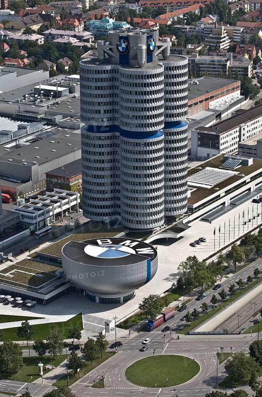 BMW site, BMW high-rise, BMW Tower by Karl Schwanzer 1972