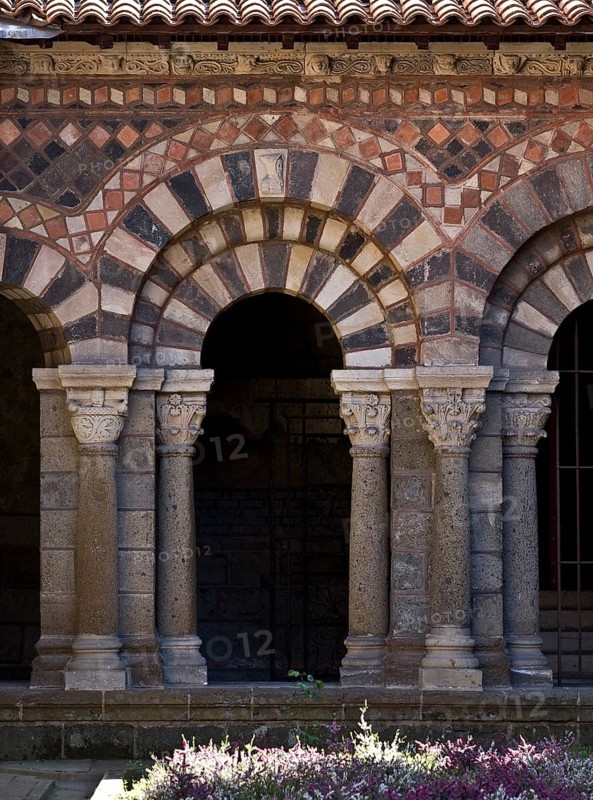 Cloister, south wing Arcade arch, St., Sankt, Saint